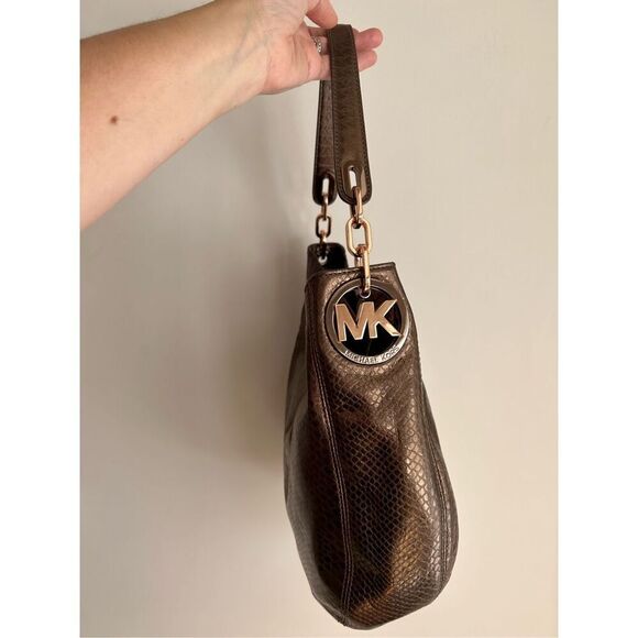 Michael Kors Women’s Limited Edition Rose Gold Slouchy Satchel, tote, handbag, p - Picture 1 of 13